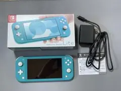動作確認済み Nintendo Switch Lite ターコイズ ケース付き
