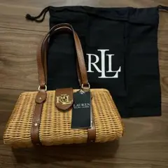 新品▪️ローレンラルフローレン▪️カゴバッグ