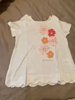 KUMIKYOKU 花柄Tシャツ 90サイズ