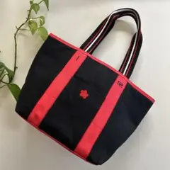 SAVOY サボイ キャンパス トートバッグ 赤/黒