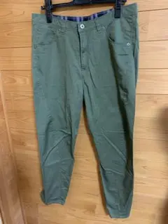 レトロガール オリーブグリーン チノパン Ｌ　美品
