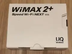 WiMAX 2+ Speed Wi-Fi NEXT W06 本体