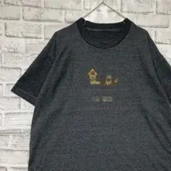 USA製90sヴィンテージTシャツ！シングルステッチ　グレー半袖古着　L723