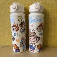 ラブブ　プラスチックボトル　水筒　タンブラー　750ml ２本セット