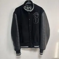 STUSSY スタジャン　2005年　25周年 美品 STUSSY メルトンスタジャン 2005年発売 ブラウン Mサイズ