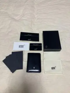 【箱付き】MONTBLANC モンブラン ブラック 名刺入れ