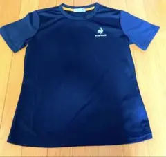 【新品未使用】本日のみお値下げ☆le coq sportif 紺Tシャツ 半袖M