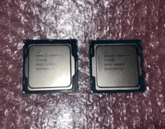 正常動作品:Intel Core i7-6700 CPU 【2個セット】