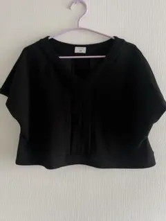 ポンポネット ami ジュニア　黒　トップス　LL 165