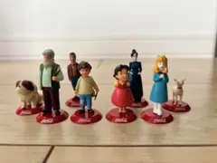 コカ・コーラ アルプスの少女ハイジ　コレクションフィギュア　全８種類