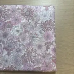 ダブルガーゼ 花柄 生地 110×110cm 新品未使用