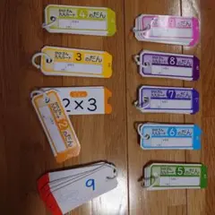 九九カード かけざんカード 1〜9 セット