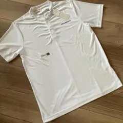 新品 Students Golf ベースボールカラー ポロシャツ ホワイト L