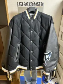 facetsm スタジャン size:4 23AW ファセッタズム） FACETASM / ファセッタズム】PATCHED STADIUM JACKET