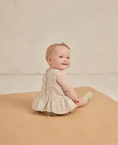 QUINCY MAE ノースリーブブラウス オーガニックコットン 2-3y
