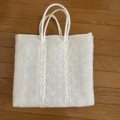 Letra レトラ メルカドバッグ クリアホワイト