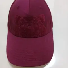 KENZO 虎刺繍 ワインレッド ベースボールキャップ