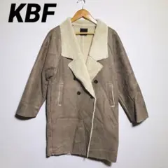 KBF ケービーエフ ムートンコート ジャケット アウター 上着 ボア 革ジャン