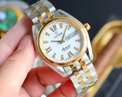 TITONI 自動巻き腕時計 サファイアクリスタル