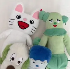 みぃつけた！　ぬいぐるみ　サボさん　コッシー　わんわん　ノンタン　まとめ　セット