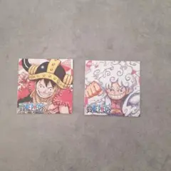 ナツコミ　ツインステッカー　ワンピース　2枚
