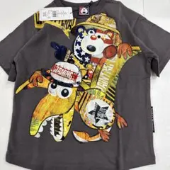 新品未使用タグ付き JAM ジャム ダイナソーTシャツ チャコール 120cm