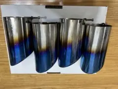 アバルト 595 レコードモンツァ　マフラーカッター 4個セット