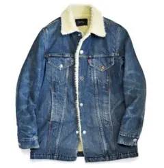 Marbles 17AW デニム ボア ジャケット M インディゴ TMT