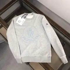 MONCLER ロゴ入り ブラック スウェットシャツZ
