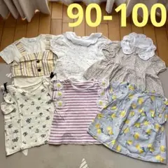 フタフタ　コノコなど　 夏物　半袖 Tシャツ トップス　95-100　6点セット