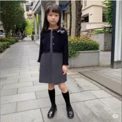 【大特価】ショパンドゥ 女児 フォーマル アンサンブル セットアップ 130
