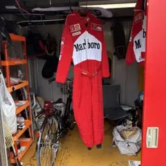 激レア　フェラーリ　マールボロ　アディダス　Agip レーシングスーツ　つなぎ 激レア フェラーリ マールボロ アディダス Agip レーシング
