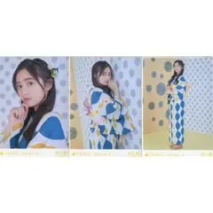 乃木坂46 生写真 3枚コンプ 会場限定　井上和 2022.July 浴衣