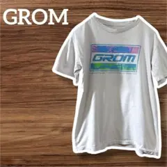 GROM グレー Tシャツ YMサイズ　コットン