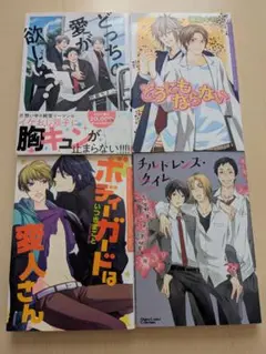 ボーイズラブ漫画4冊セット