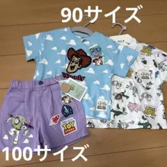 トイストーリー　Tシャツ　ポロシャツ　短パン　３点セット　新品未使用