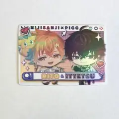 にじさんじ PIGG PARTY チップス レアカード 佐伯イッテツ 宇佐美リト