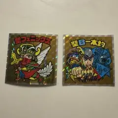 ヘッドだらけのビックリマンチョコ No.6聖フェニックスNo.64聖B一本釣