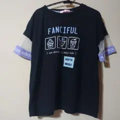 メルカリ便 袖にメッシュ生地の半袖Tシャツ140夏