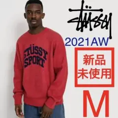 【新品未使用】【2021AW】stussy SPORT SWEATER サイズM