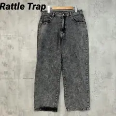 RattleTrap ラトルトラップ DENIM BAGGY WIDEPANTS