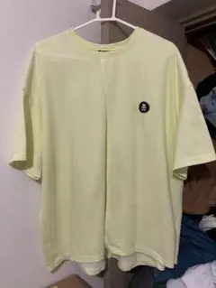 OY 半袖 トレーナー風シャツ 黄緑