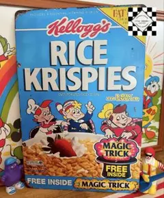 シリアル④ ブリキ看板　アメリカン雑貨　アメリカンダイナー　ケロッグ