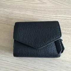Maison Margiela 三つ折り財布 ブラック（エンベロープウォレット）
