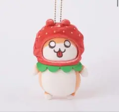 新品クソハムちゃんむにゅぐるみマスコットいちごぬいぐるみ