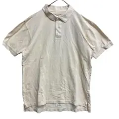 フェイデットグローリー　メンズポロシャツ　黄色　M　夏服　USA古着【3433】