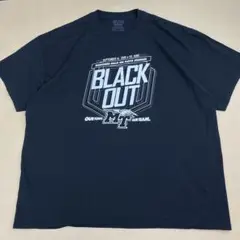 GILDAN Tシャツ BLACK OUT カレッジロゴ ミドルテネシー USA