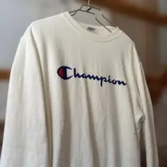 Champion トレーナー Mサイズ クリーム色