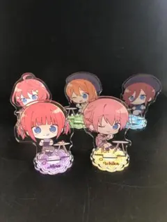 映画五等分の花嫁　ミニアクリルスタンド マグカップver ５人セット　①