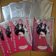 結城さくな×ASAP SYNERGY ステッカー　4枚